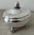Silver Plate Hinged Oval Box on Claw Feet For Sale In Los Angeles - Image 6 of 10