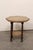 Antique Italian Brass & Wood Accent Table For Sale - Image 9 of 12