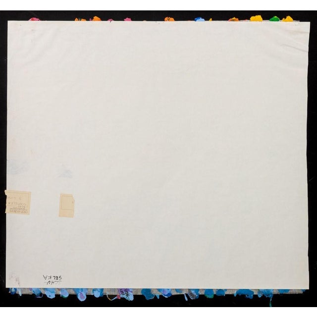 Elfi Schuselka "Triangle in 5" Mixed Media on Mesh For Sale In New York - Image 6 of 10