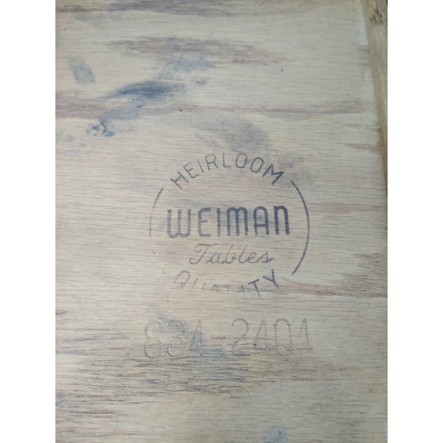 Vintage Weiman Heirloom Table For Sale In New York - Image 6 of 7
