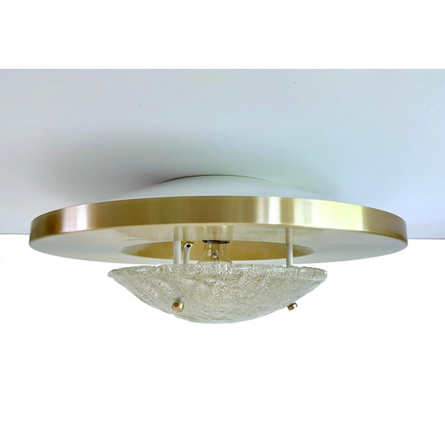 Large Space Age Murano Glass Light from Honsel, 1960s For Sale - Image 10 of 14