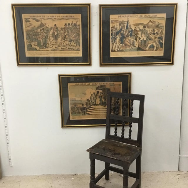As interesting historically as decorative . Professionally framed . Excellent condition. In 1796, Jean Charles Pellerin...
