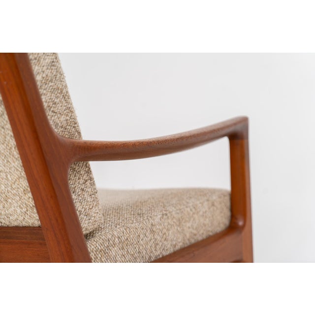 Senator Easy Chairs by Ole Wanscher for France & Son, Set of 2 For Sale - Image 16 of 18