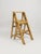 Gold Arts & Crafts Metamorphic Library Steps Folding Ladder Chair, Vienna, 1900s For Sale - Image 8 of 18