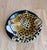 Mid 20th Century Vintage Italian Majolica Leopard Head Ceramic Bowl or Wall Plate For Sale - Image 5 of 5