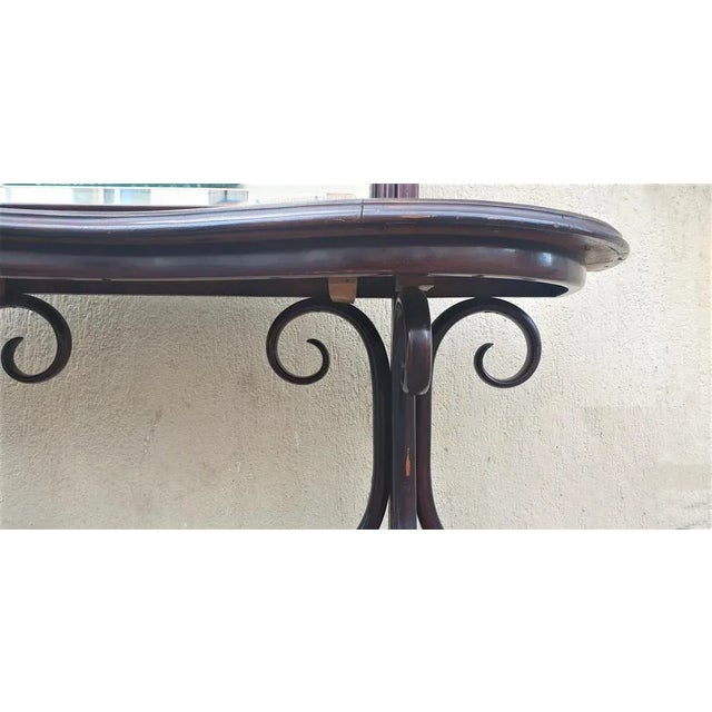 Console with Large Mirror from Thonet, Late 19th or Early 20th Century For Sale - Image 17 of 18