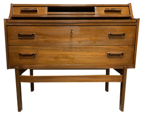 Teak Secretaire by Arne Wahl Iversen for Vinde Møbelfabrik, 1960s