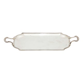 Rectangular Silver Tray or Cake Dish For Sale