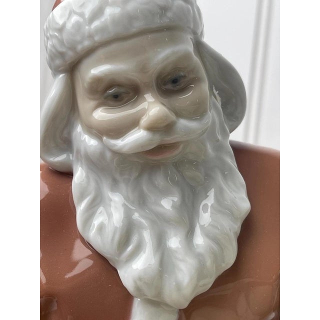 Lladro Santa Figurine #1813 'Christmas Journey' Retired 1996 For Sale - Image 12 of 16