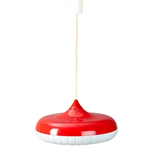 1970s "Siform Exquisit" Space Age UFO Pendant Lamp by Siemens