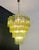 Large Vintage Green Murano Glass Tiered Chandelier, 1990s For Sale - Image 9 of 18