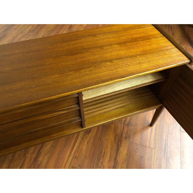 A. Younger Ltd. Vintage Teak Sideboard / Room Divider For Sale In Seattle - Image 6 of 15