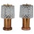 Table Lamps in Copper attributed to Kamenicky Senov, Czechoslovakia, 1970s, Set of 2 For Sale - Image 12 of 12