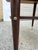 Vintage Tiled Walnut Laminate Two-Tiered End Table For Sale - Image 4 of 8