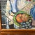 Mid-Century Modern Late 19th Century Early Abstract Impressionist Still Life Oil Painting by Borris Seals ~ Framed For Sale - Image 3 of 11