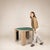 Lacquered Wood and Green Felt Game Table by Pierluigi Molinari for Pozzi, 1970s For Sale - Image 15 of 18