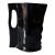 2001 Vintage Jes Black Glazed Sculptural Art Ceramic Vase For Sale