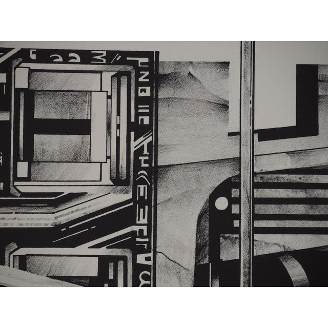 Francisco Melo, Metropolis, Lithograph For Sale - Image 7 of 8