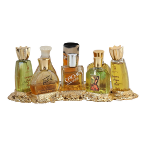 Midcentury Perfume Set W/ Vanity Stand