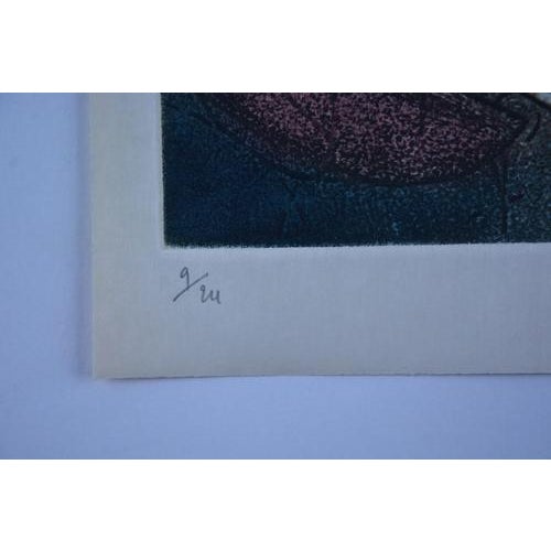 Roberto Matta, The Voices, 1964, Aquatint Etching For Sale - Image 6 of 8