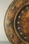 1850's-60's Treen Turned Wood & Brass Alms Dish Platter Charger, Victorian For Sale - Image 11 of 18
