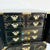 Chinese Black Lacquered Hand Painted Lingerie Chest With Gold Accents For Sale In Miami - Image 6 of 12