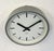 Industrial Grey Wall Clock from Burk, 1970s For Sale - Image 4 of 16