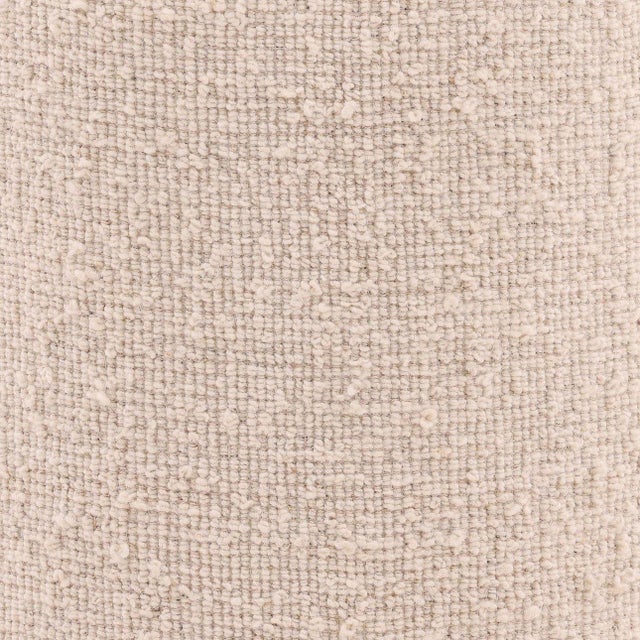 Contemporary Sadie Off-White Stool For Sale - Image 3 of 3