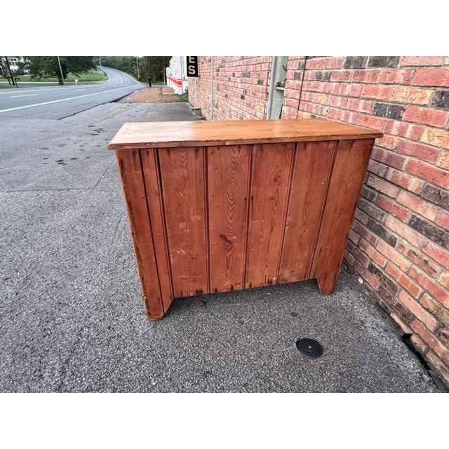 19th Century English Pine Chest of Drawers For Sale - Image 12 of 12