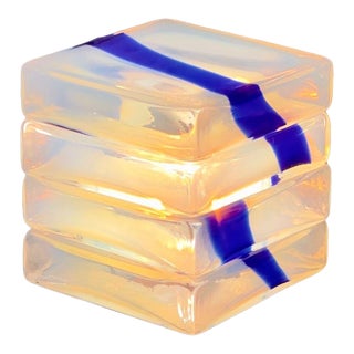 Table Lamp by Carlo Nason for Mazzega in Murano Glass 1970, Italy For Sale