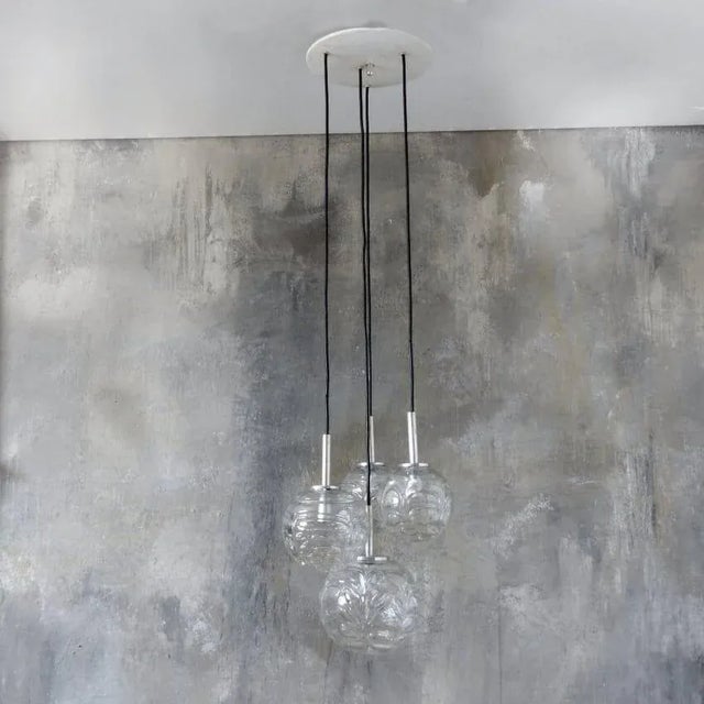 Mid-Century Modern Pendant Lamp from Doria Leuchten, 1960s For Sale - Image 15 of 15