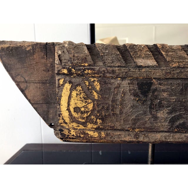 Pari Antique Hong Bird Roof Carvings from Thailand For Sale In Atlanta - Image 6 of 10