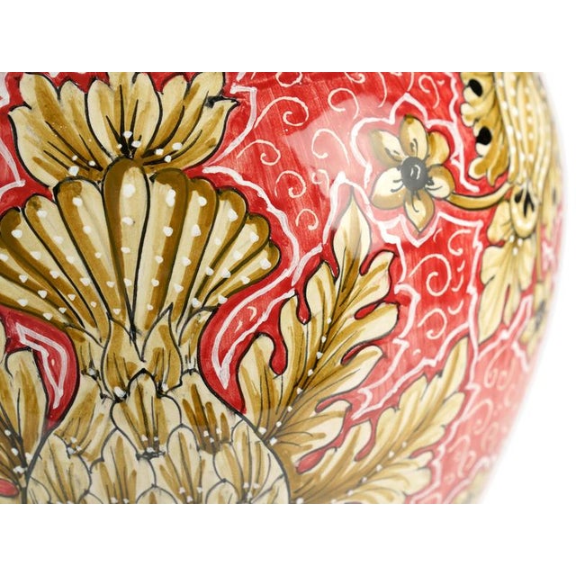 Oriental Flowers Heritage Vase by Deblona For Sale - Image 11 of 17