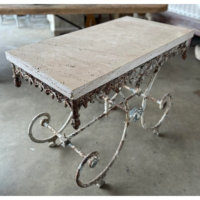 19th Century French Butcher’s/ Patisserie Table For Sale In San Diego - Image 6 of 12