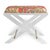 Delano Gold Tiger Lucite X-Bench For Sale - Image 9 of 9