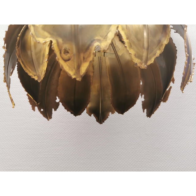 Large Brutalist Hanging Lamp by Svend Aage Holm Sørense, 1960s For Sale - Image 10 of 18