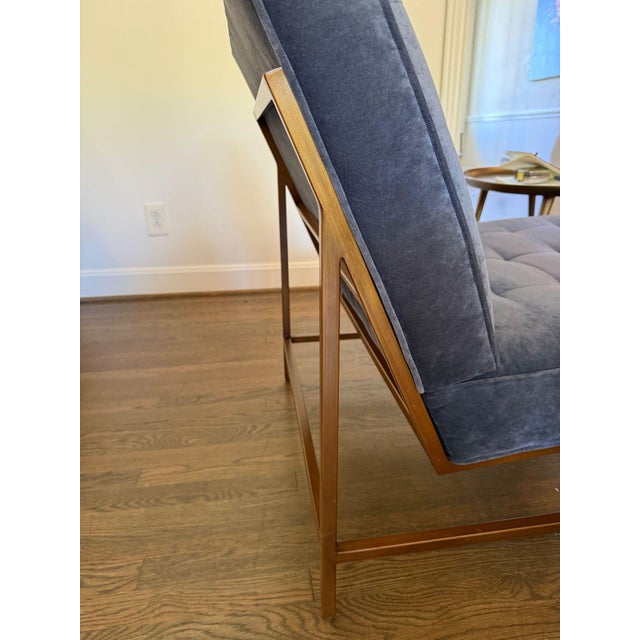 Mid-Century Modern Pair of Mitchell Gold + Bob Williams Major Chairs For Sale - Image 3 of 5