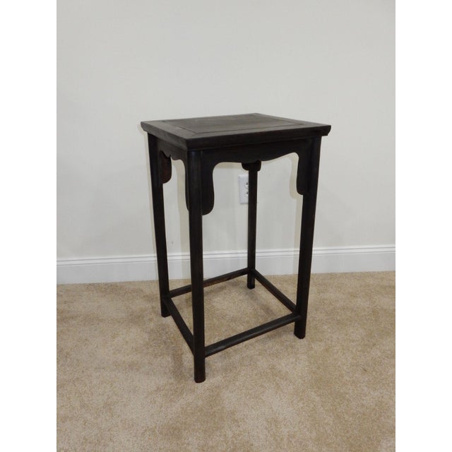 Antique Chinese Zitan Wood Side Table Chairish