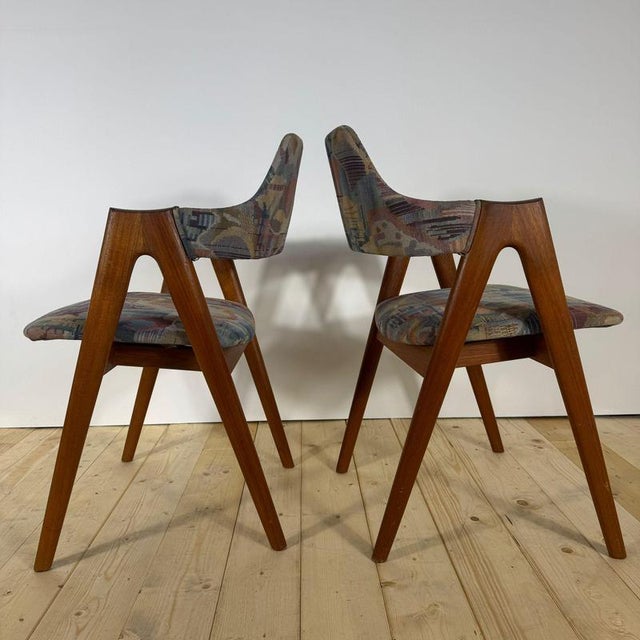 Vintage Chairs by Kai Kristiansen, Set of 4 For Sale - Image 4 of 8