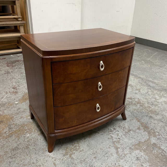 Thomasville Humphrey Bogart Collection Three Drawer Side Table Chairish