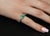 Late 20th Century 0.96ct Gia Colombian Untreated No Oil Emerald & Diamond Platinum Ring Size 5.75 For Sale - Image 17 of 18