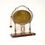 Brown Antique Edwardian Brass and Oak Dinner Gong, 1900s For Sale - Image 8 of 8