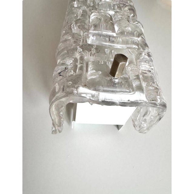 Vintage Crystal Wall Sconce by Gert Nyström, 1960s For Sale - Image 6 of 12