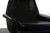 Danish Modern Lounge Chair in Original Black Vinyl Upholstery For Sale - Image 4 of 5