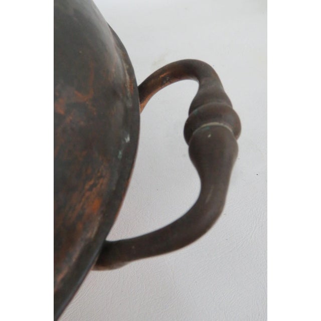 Fireside Copper Helmet Coal Bucket Flared Scuttle With Carrying Handles 5126b For Sale - Image 9 of 17