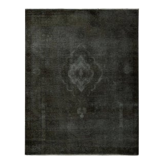 Vintage Persian Rug in Brown and Black by Rug & Kilim For Sale
