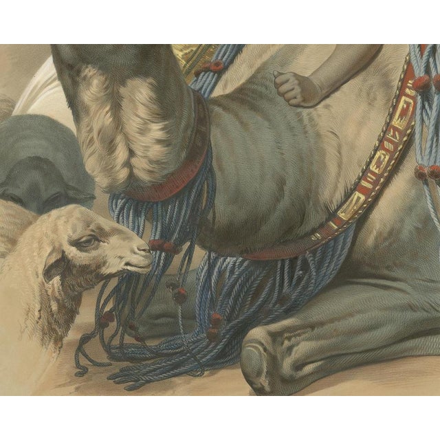 Bedouin with Camel During the Battle of the Smala, 1845, Paper For Sale - Image 4 of 5