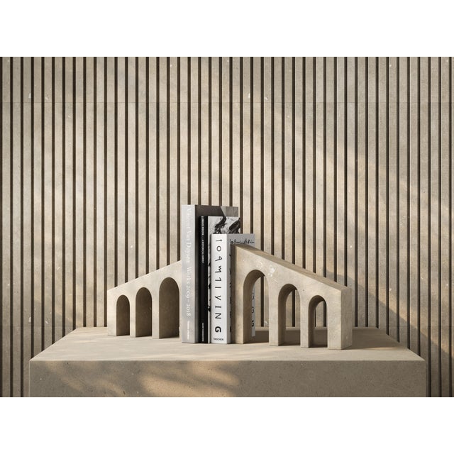 Contemporary Metaphysics Bookends by Apospersano For Sale - Image 3 of 4