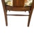 Set of 6 Sculptural Mid-Century Cane-Back Dining Chairs, Walnut For Sale - Image 11 of 18