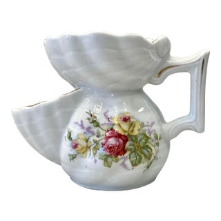 Mid 20th Century Vintage Shell-Form Scuttle or Shaving Mug For Sale